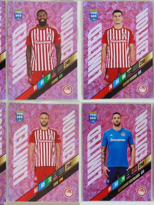 Panini 2024 FIFA 365 Olympiacos Limited Edition XL Cards Lot 8