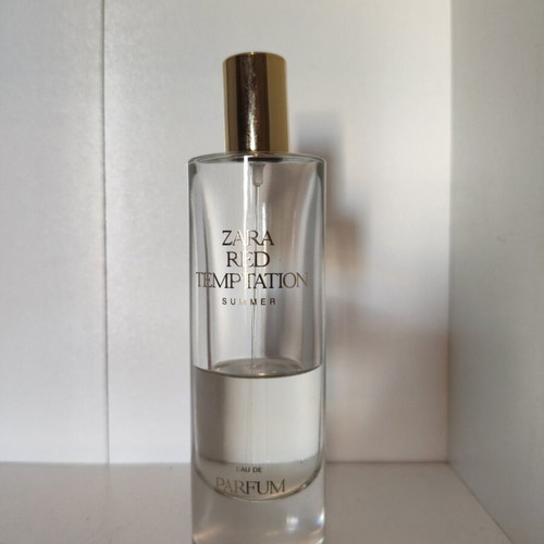 Zara Red Temptation Summer perfume used, large bottle