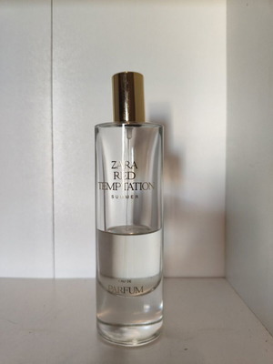 Zara Red Temptation Summer perfume used, large bottle