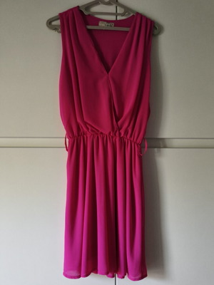 Lynne dress, pink, size L