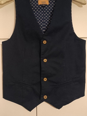 Gang boy's vest new, navy blue