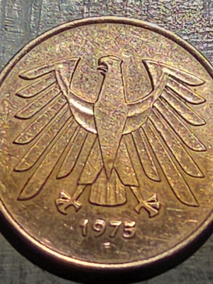 Νόμισμα 5 Deutsche Mark 1975, χαλκο-νικελίου
