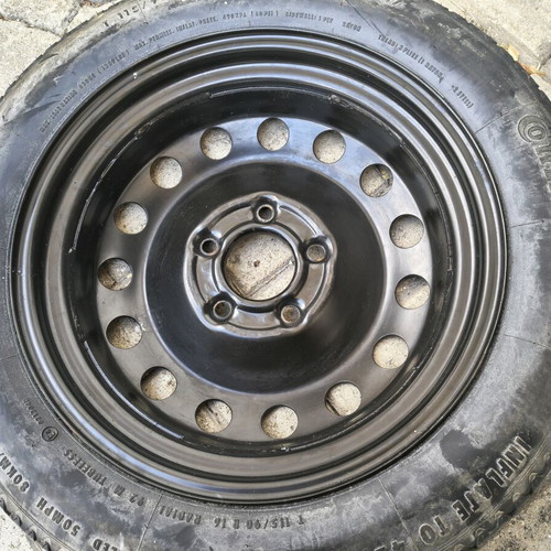 BMW 116 F20 spare tire used