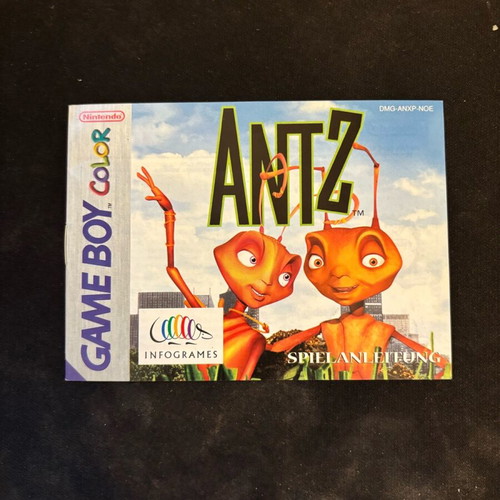 Nintendo Gameboy Antz manual used