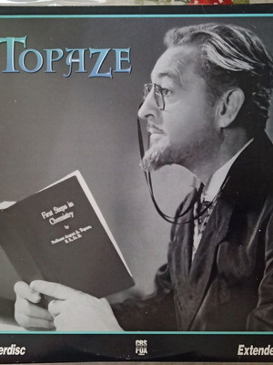 Topaze 1933 LaserDisc like new, drama