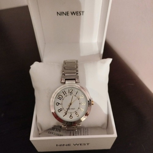 Ρολόι Nine West γυναικείο καινούργιο, ασημί