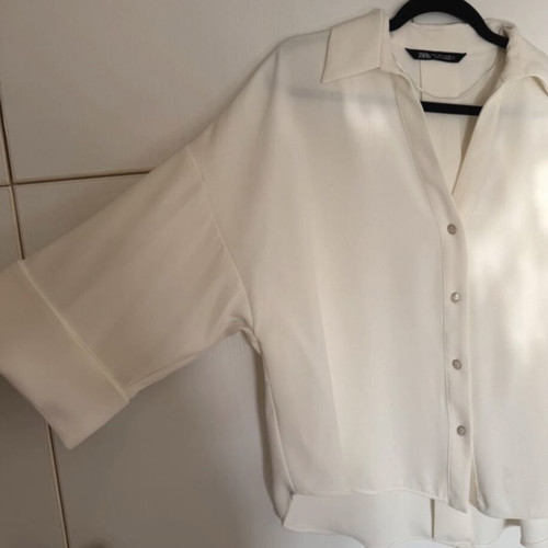 Zara shirt new, white, size Small