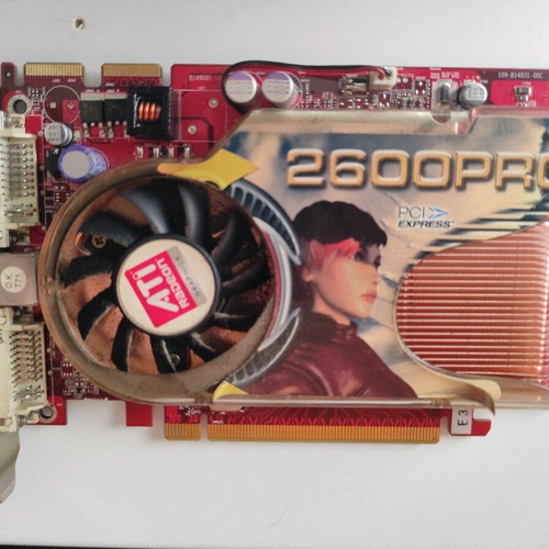 ATI(AMD) Radeon HD 2600 Pro used graphics card