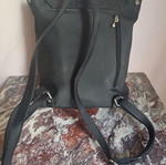 Black daily backpack used, shoulder type