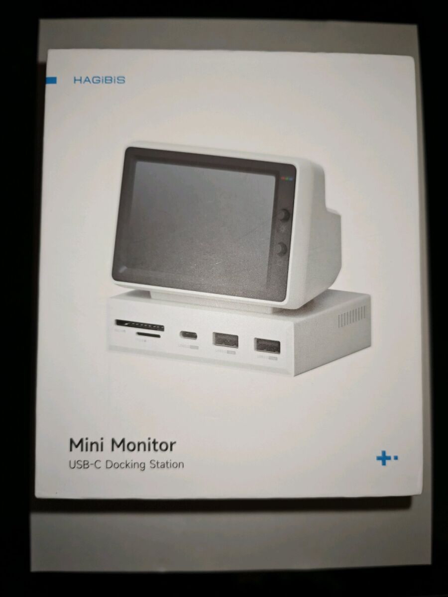 Hagibis IPSディスプレイ3.5インチ Docking Station Hagibis 3.5inch IPS Mini Screen AIDA64 Mini PC CPU RAM HDD Data