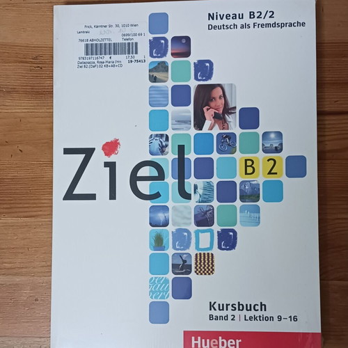 German Language Book and Exercise Book Part B new with CD