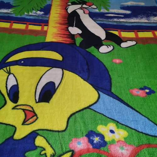 Children's blanket used with cartoon design 2.20x1.60