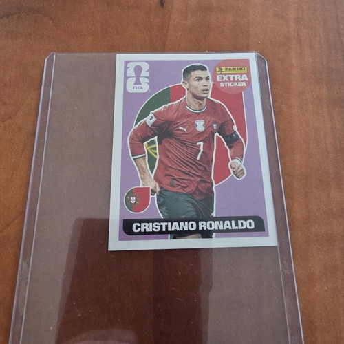 Extra Purple Panini World Cup 2026 Cristiano Ronaldo Sticker New