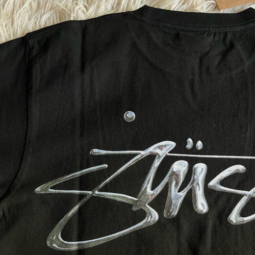 Stussy Mercury Tee new, sizes S, L, black