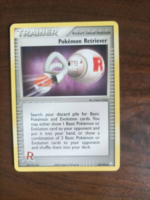 Trainer Pokemon Retriever карта авtentична като нова