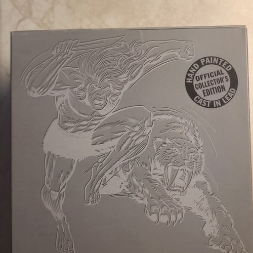 Marvel Figurine Collection Ka-Zar and Zabu new