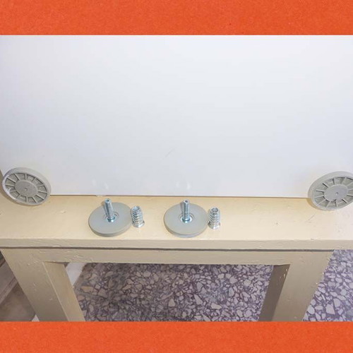 Adjustable furniture feet used, set of 4, IKEA Besta series