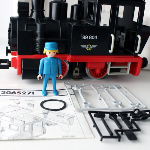 Playmobil System 4051 Vintage 1985 Train Steam Engine LGB new