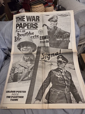The War Papers μέρος 69 μεταχειρισμένο, εφημερίδα Β' Παγκοσμίου Πολέμου
