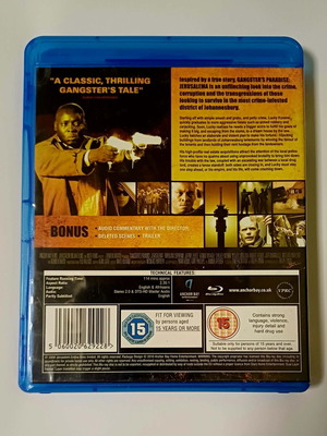 Gangster's Paradise Blu-Ray movie used with English subtitles