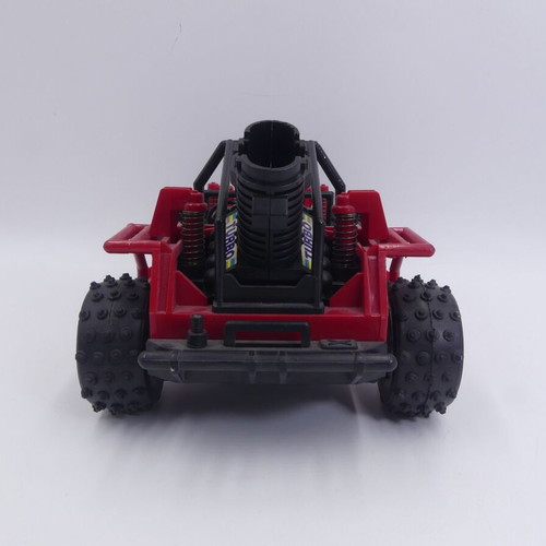 Buggy car Newray 1042757 Red Mountain Star Turbo 20 cm used, broken battery cover