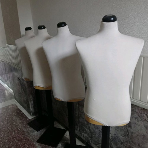 Sewing mannequins used, pack of 4, for display