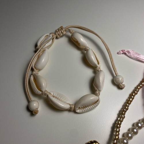 Summer jewelry set new with 3 handmade necklaces, earrings and bracelet