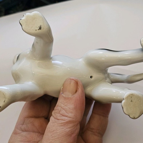 Dalmatian porcelain dog figurine like new