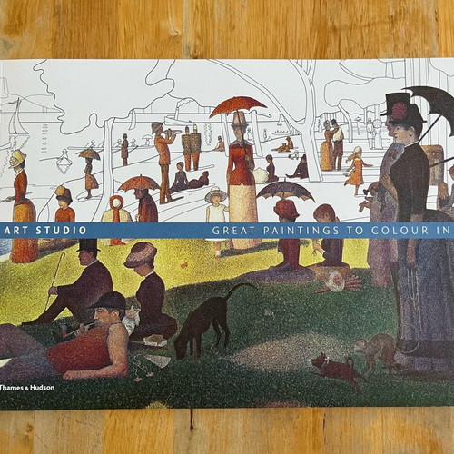 Great Paintings to Colour In like new