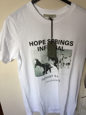 All Saints T-shirt καινούργιο, μέγεθος S, άσπρο