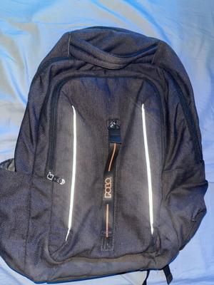 Polo Prodigy backpack like new, black, ergonomic with laptop compartment