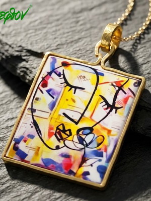 Aroma di rosa colorful handmade necklace made to order