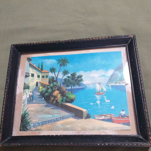 Vintage frames used, set of 2 pieces 21×27 cm