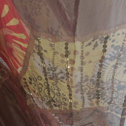 Ethnic caftan like new, multicolored