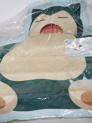 Pokemon Snorlax rug used Ichiban Kuji Japan