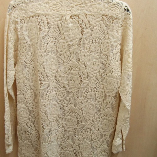 Ermanno Scervino lace blouse like new