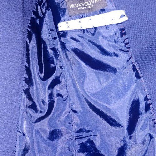 Prince Oliver jacket used, men's blue size 50