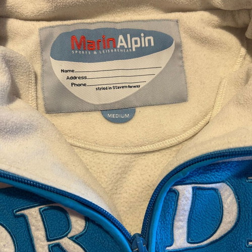 MarinAlpin Nordic fleece sweatshirt, men's medium