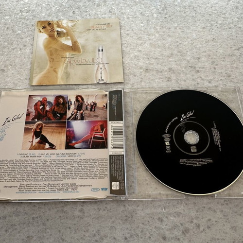 Jennifer Lopez I'm Glad CD single, pop