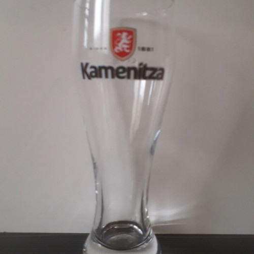 Kamenitza Weiss beer glass used, 0.3 l