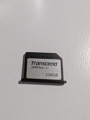 Transcend JetDrive Lite 256GB used