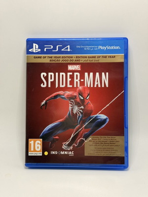 Spider Man PS4 игра употребявана, екшън приключенска