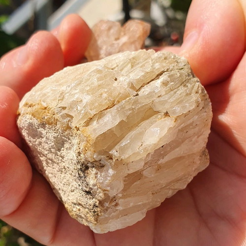 Calcite stones like new, lot of 2 from Argolida Jurassic area