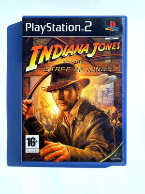 Indiana Jones and the Staff of Kings PlayStation 2 game like new, English