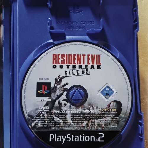 Resident Evil Outbreak File 2 PS2 game