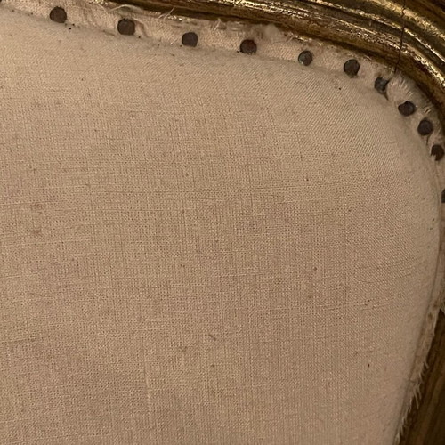 Set of 2 Louis XV armchairs used, over 100 years old