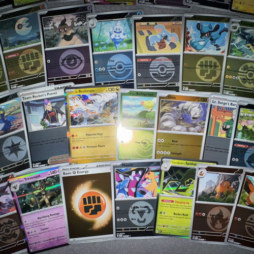Pokemon foil cards new, set of 52