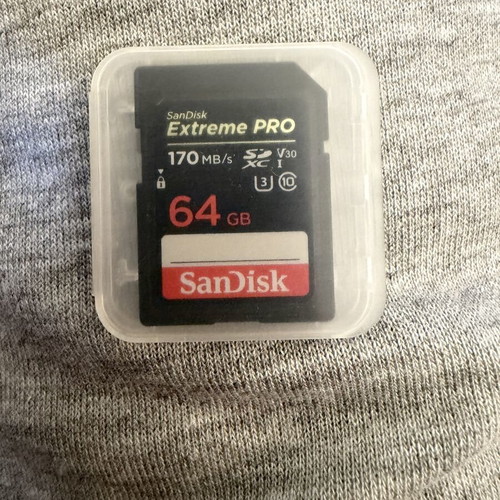 SanDisk Extreme PRO 64GB SDXC memory card