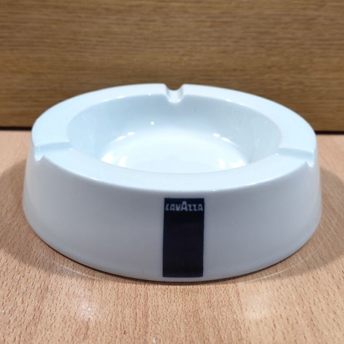Lavazza espresso ceramic ashtray promotional