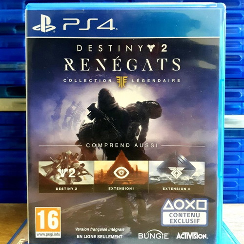 Destiny 2 Renegats PS4 used, excellent condition